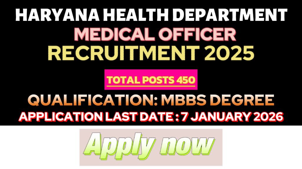 Haryana Medical Officer