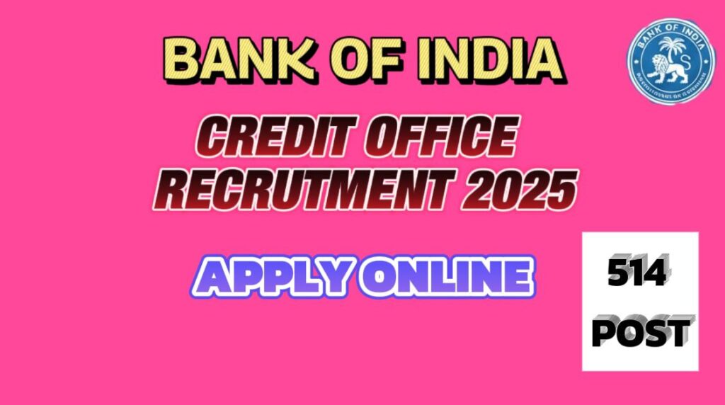 Bank of India Credit Office