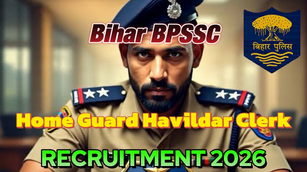 Bihar BPSSC Home Guard Havildar Clerk