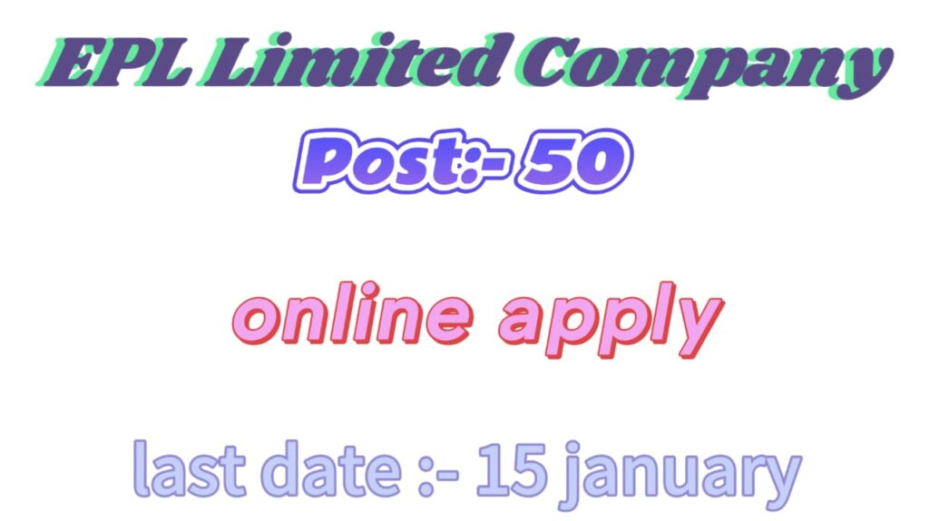 EPL Limited company