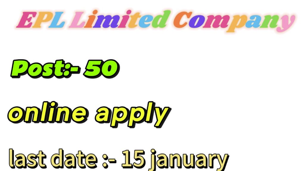 EPL Limited company