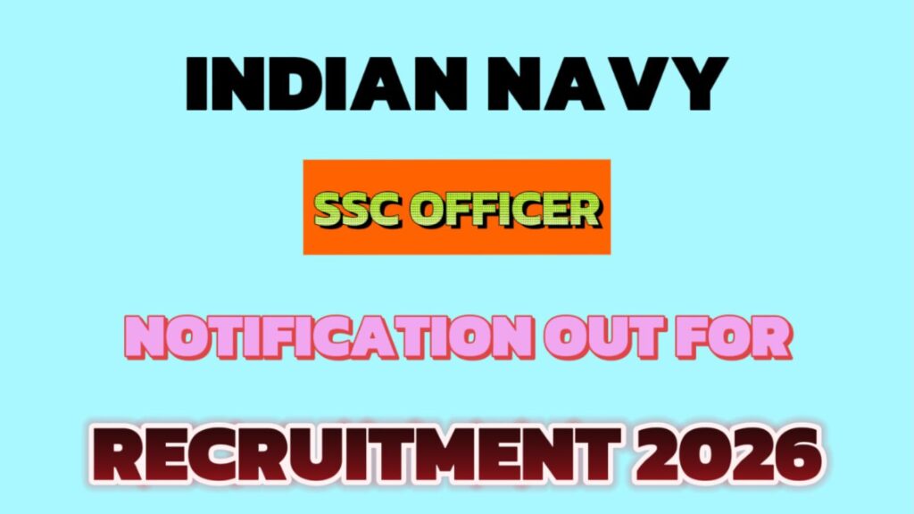 Indian Navy SSC Officer