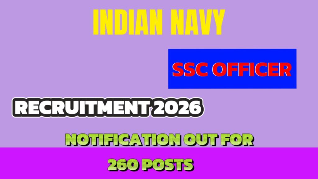 Indian Navy SSC Officer