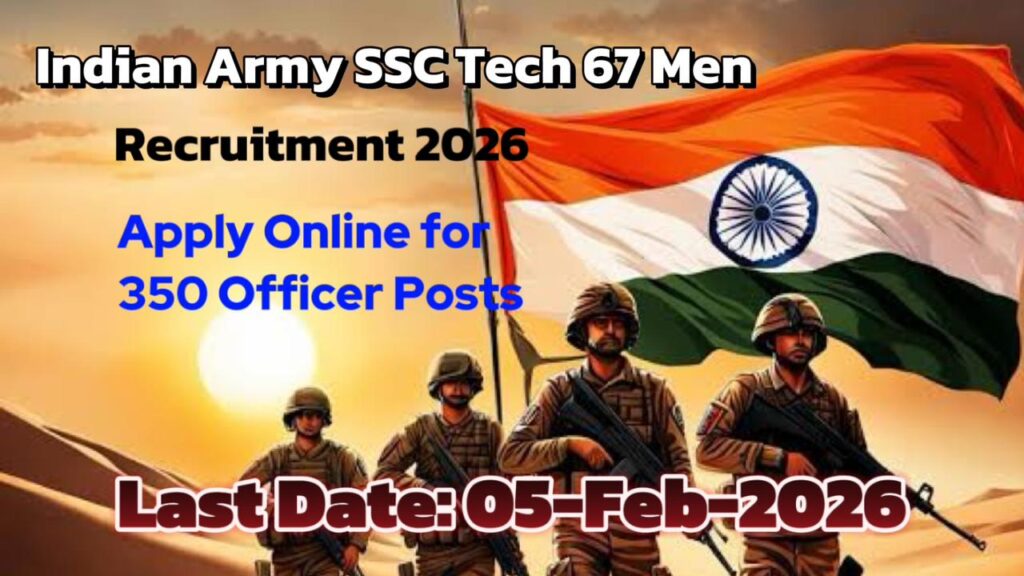 Indian Army SSC Tech Men